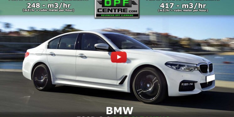 BMW 520D 2.0 DPF CLEANING DPF Cleaning