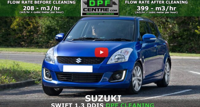 SUZUKI SWIFT 1.3 DDIS DPF CLEANING DPF Cleaning