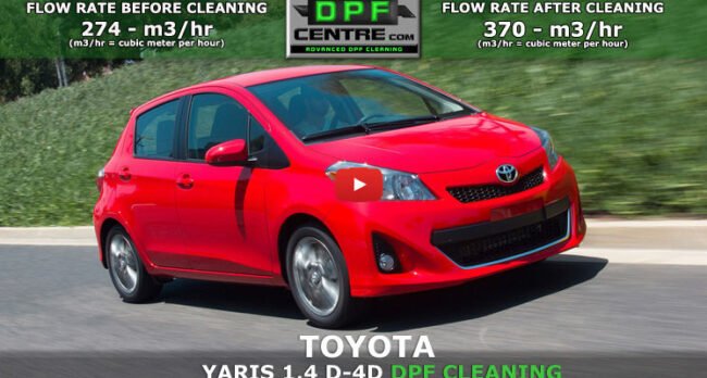 toyota-yaris-1-4-dpf-cleaning-featured TOYOTA YARIS 1.4 DPF CLEANING DPF Cleaning