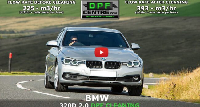 BMW 320D 2.0 DPF CLEANING DPF Cleaning