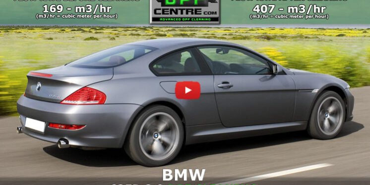 BMW 635D 3.0 DPF CLEANING DPF Cleaning