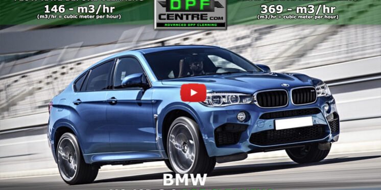 BMW X6 40D 3.0 DPF CLEANING DPF Cleaning