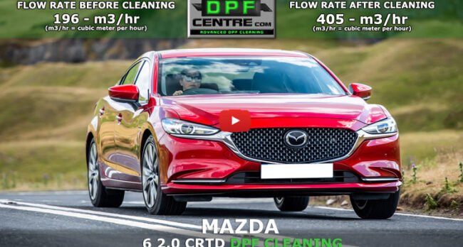 MAZDA 6 2.0 CRTD DPF CLEANING DPF Cleaning