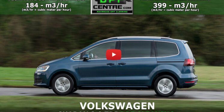 VOLKSWAGEN SHARAN 2.0 TDI DPF CLEANING DPF Cleaning