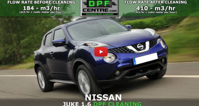NISSAN JUKE 1.6 DPF CLEANING DPF Cleaning