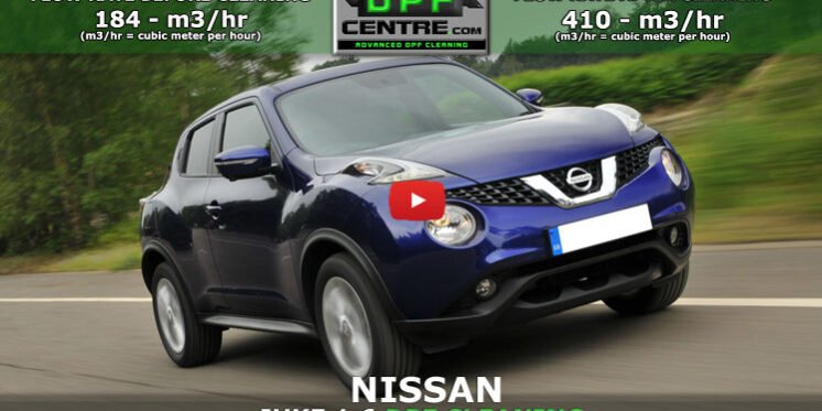 NISSAN JUKE 1.6 DPF CLEANING DPF Cleaning