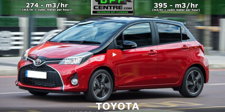 TOYOTA YARIS 1.4 D-4D DPF CLEANING DPF Cleaning