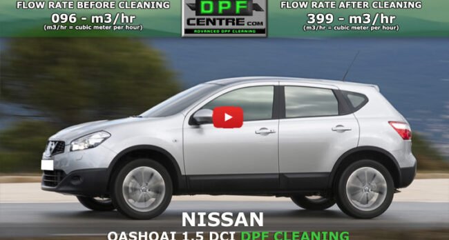 NISSAN QASHQAI 1.5 DCI DPF CLEANING DPF Cleaning