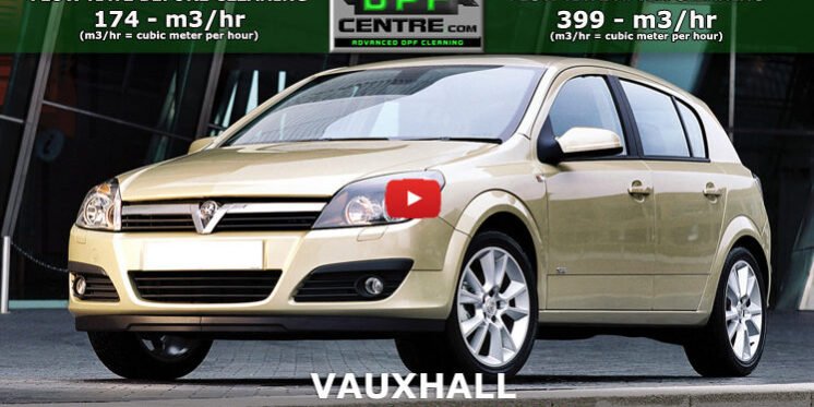 VAUXHALL ASTRA 1.6 DPF CLEANING DPF Cleaning