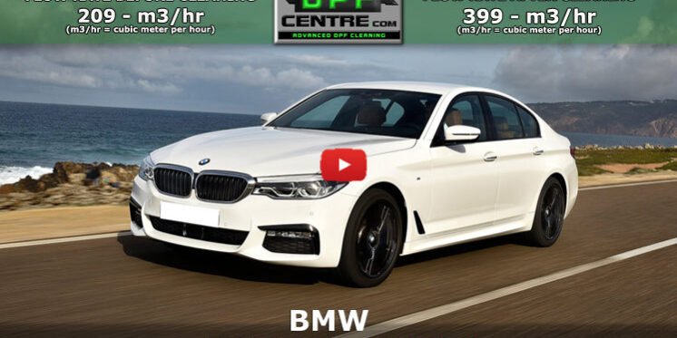 BMW 530D DPF CLEANING DPF Cleaning