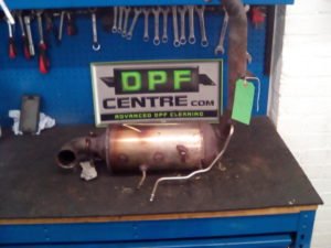 FORD FOCUS 1.6 TDCI DPF CLEANING DPF Cleaning Process