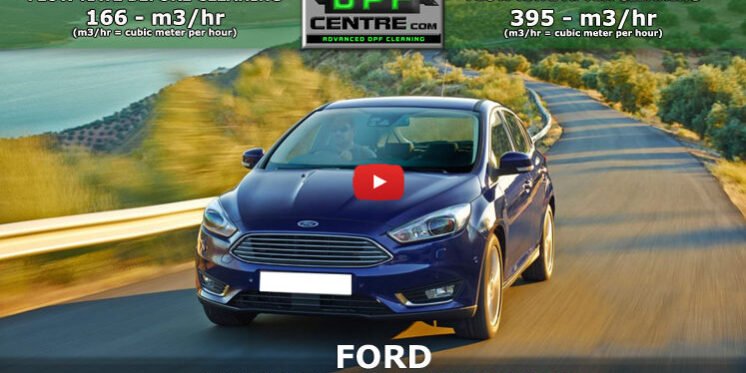FORD FOCUS 1.6 TDCI DPF CLEANING DPF Cleaning
