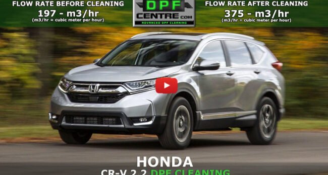 HONDA CR-V 2.2 I-CTDI DPF CLEANING DPF Cleaning