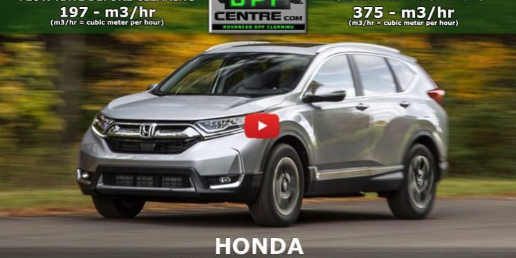 HONDA CR-V 2.2 I-CTDI DPF CLEANING DPF Cleaning