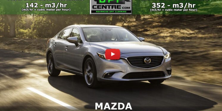 MAZDA 6 2.0 CD DPF CLEANING DPF Cleaning