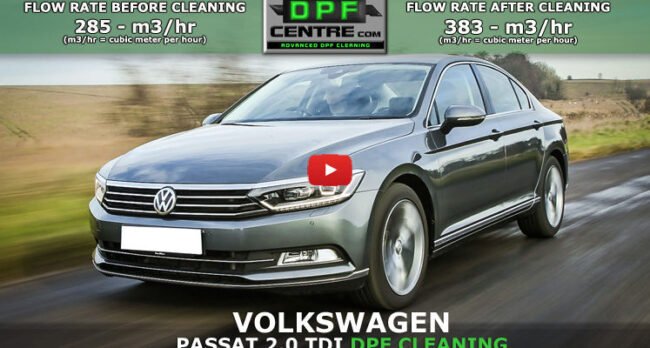 VOLKSWAGEN PASSAT 2.0 TDI DPF CLEANING DPF Cleaning