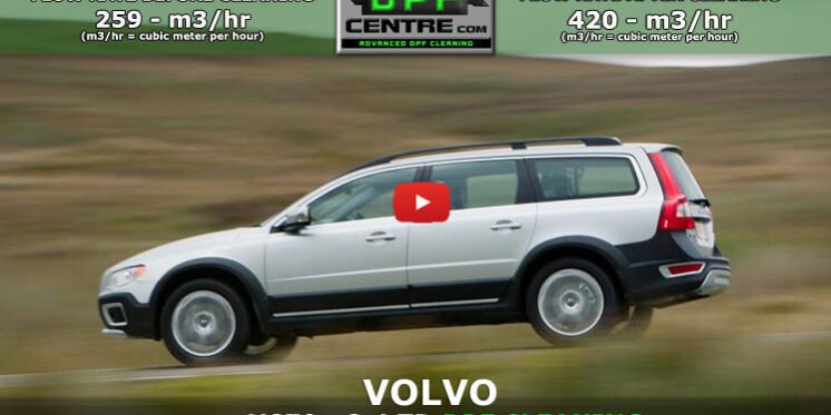 VOLVO XC70 2.4 TD DPF CLEANING DPF Cleaning