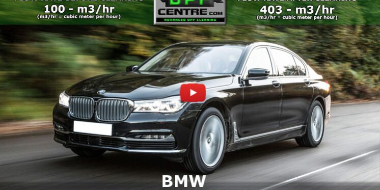 BMW 730D 3.0 DPF CLEANING DPF Cleaning